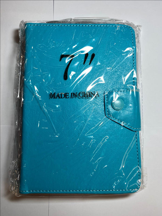 Light Blue Android Logo Folder Case for GD Gemini GEM7008-8G-512M-A13 Tablet