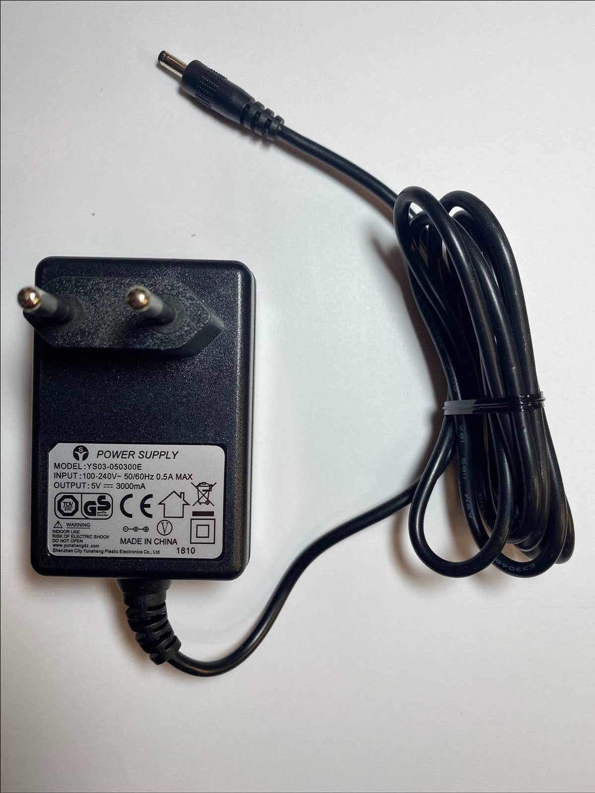 EU Replacement for 5V 3000mA 5.0V 3A AC-DC Adaptor Charger for Jumper EZBook 2