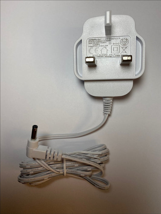 White Replacement 7.5V DC 500mA AC/DC Adaptor for Summer Infant Duo Baby Monitor