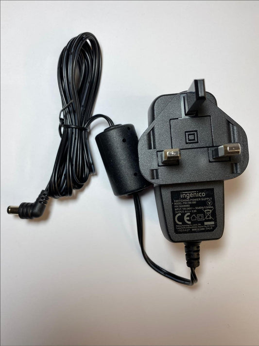 8V 2.0A Ingenico Switching Power Supply model PSC16K-080 AC-DC Adaptor UK Plug