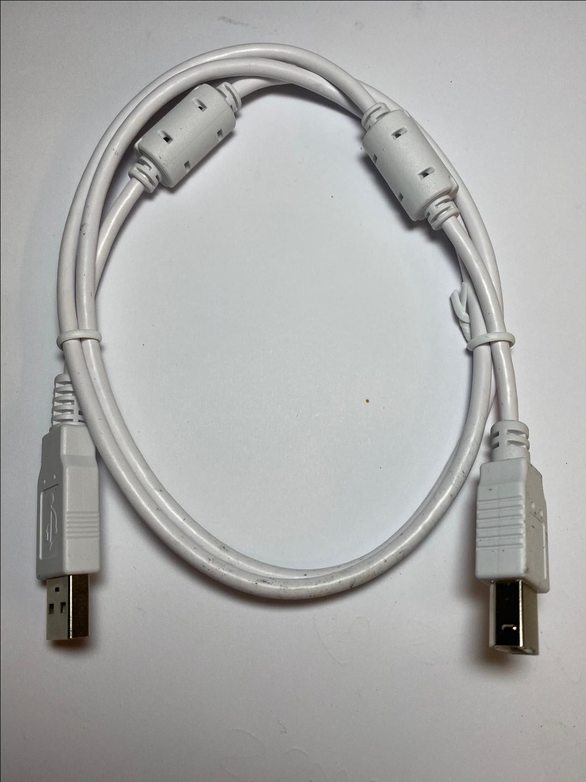 Replacement USB Printer Cable Lead for 50.7A224.031-R 20 A-4pin to B WHITE