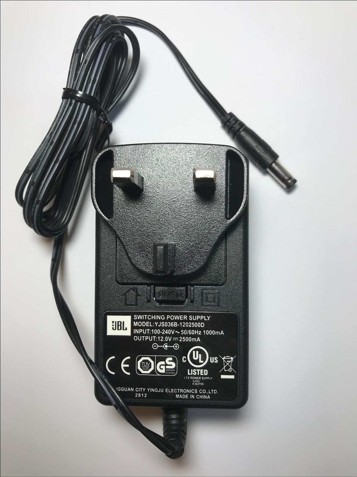12V Mains AC Adaptor for Proline PL7890 Portable Ipod & Iphone Docking Station