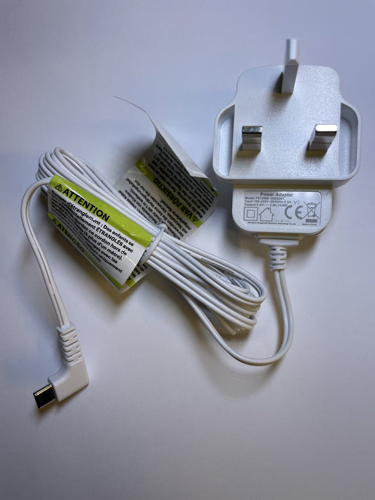 Replacement 5V White Charger for VTech RM5764HD Baby Monitor Parents Screen