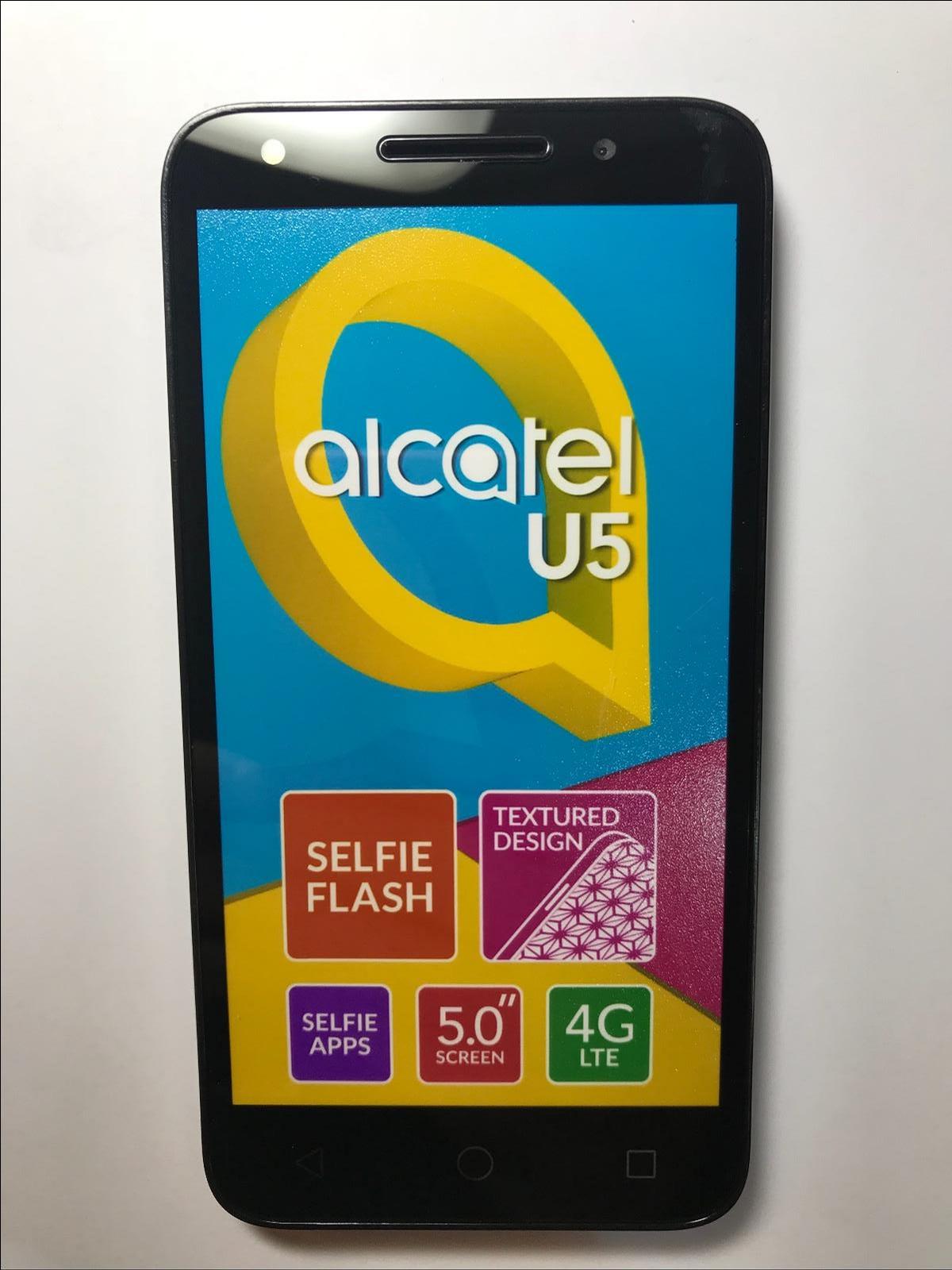 Alcatel U5 Black Coccoa Grey Dummy Kids Toy Display Phone FAKE PHONE 5044A