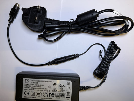 Replacement for 12.0V 5.0A Switching Power Adapter FSP060-DBAE1 4 Pin Connection