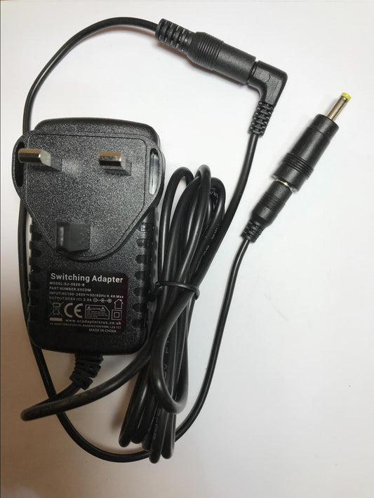 Replacement 6V AC-DC Adaptor Power Supply for Sony ICF-7600A Analogue Radio