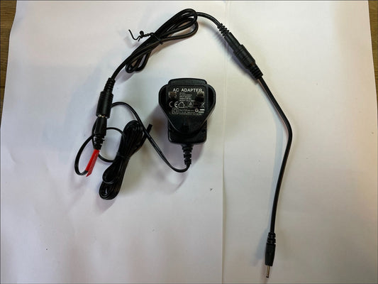 Replacement for 12V 400mA AC-DC Adaptor for TC Helicon VOICETONE C1 Stompbox