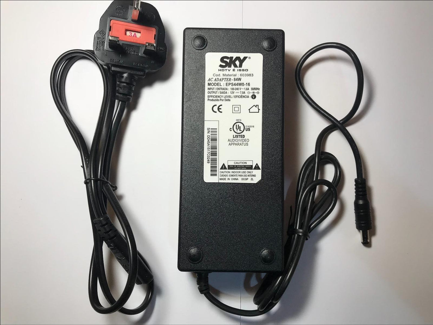 Replacement Power Adapter for 12V 6.5A Model JYH1206500