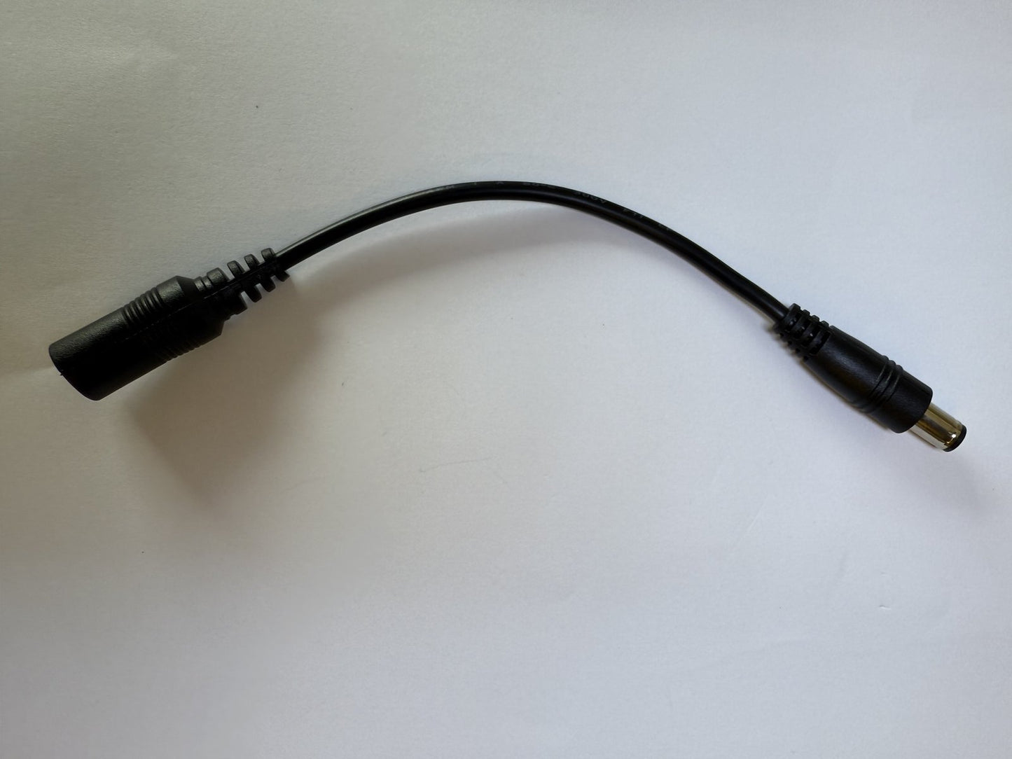 DC Push On Extension Socket 5.5mm x 2.1mm to Male 6.3mm x 3.0mm 6.3 x3 55216330