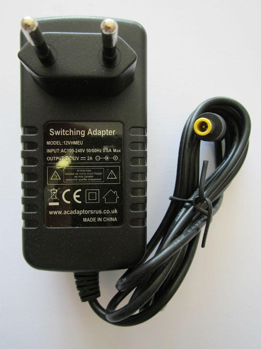 EU Replacement 12V AC Power Adaptor for HPE Aruba Instant On 1930 24G PoE Switch