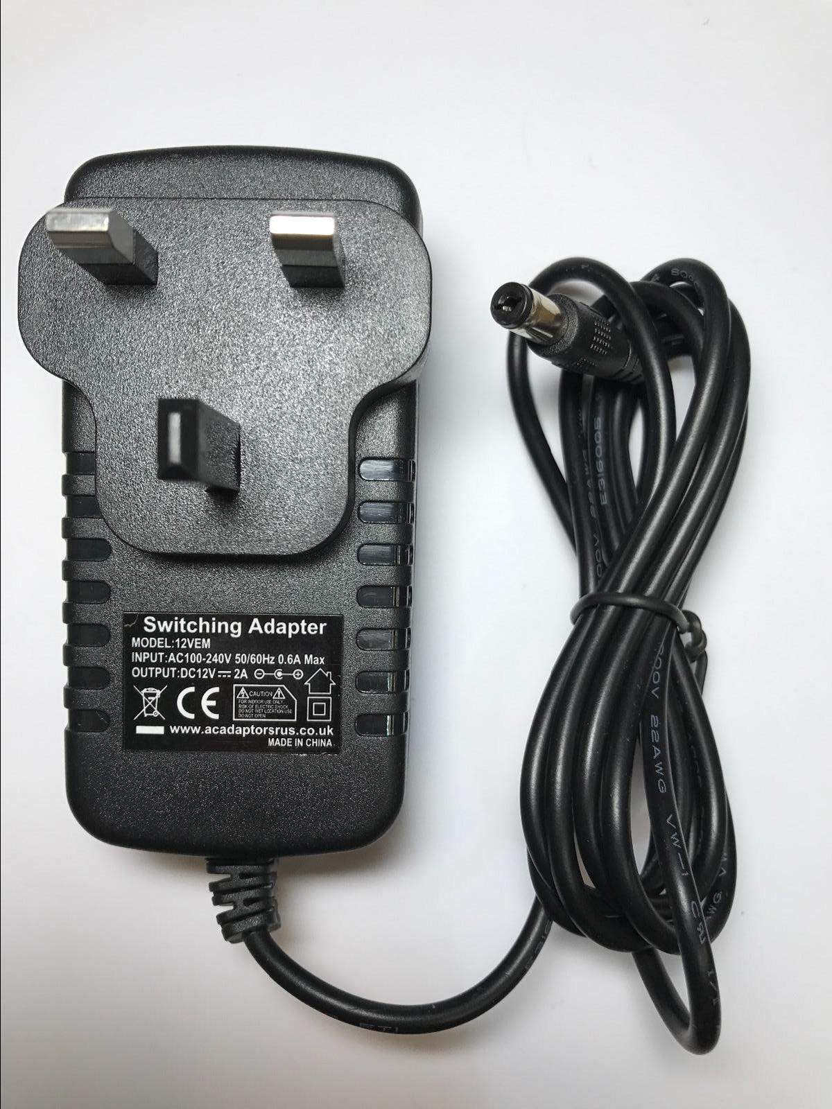 12V MAINS KTEC KSAD1200150W1UK PSU PART AC ADAPTOR POWER SUPPLY CHARGER PLUG