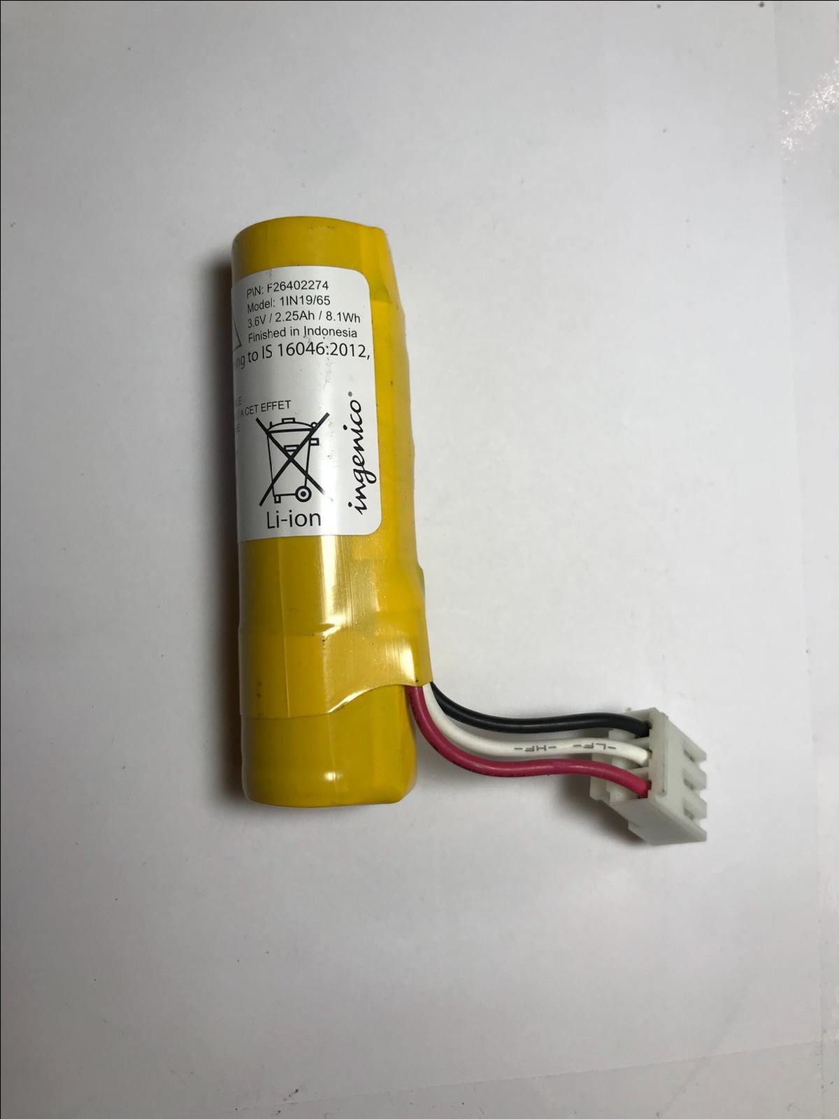 ingenico F26402274 3.6V 2.25Ah 8.1Wh Rechargeable Battery Li-ion 4 Card Machine