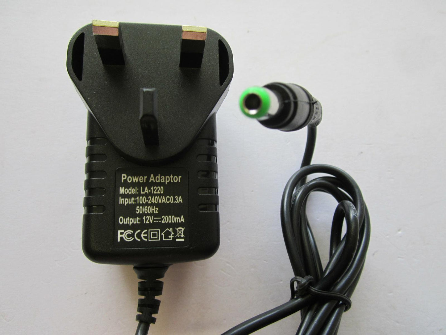 12V UK MAINS VIRGIN MEDIA SUPERHUB 2 ROUTER AC-DC Switching Adapter PLUG