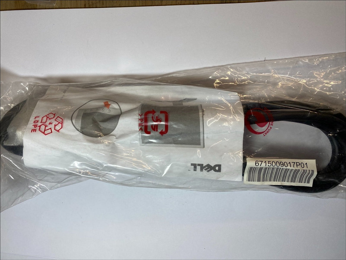 New Dell 6 FT 6715009017P01 M-m DVI-D Monitor Cable Lead