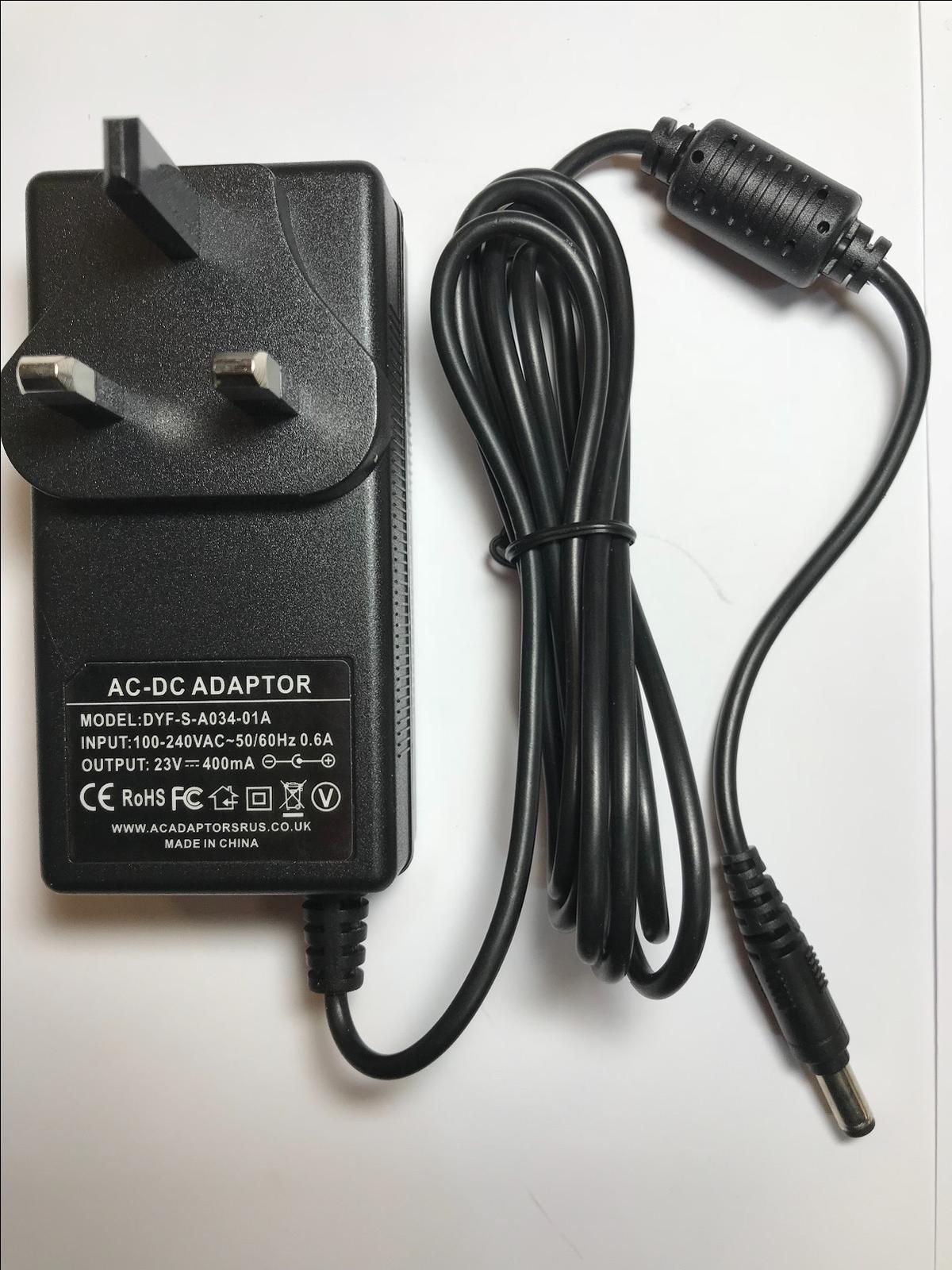 23V 400mA 9.2VA AC-DC Adaptor Charger for S010QB2300040 90602518 Black & Decker