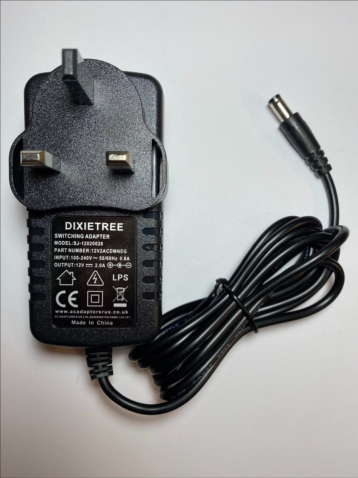 12V MAINS KORG SP-170 KEYBOARD AC ADAPTOR POWER SUPPLY CHARGER PLUG