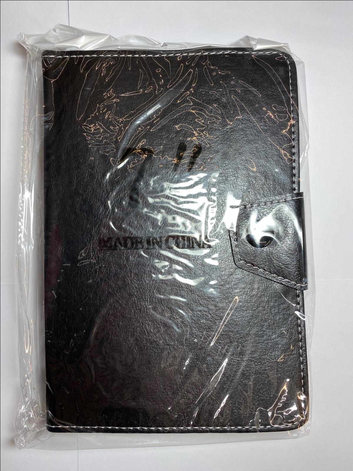 Black Multi Angle Leather Carry Case Stand Use for 7" Kogan Agora Android Tablet