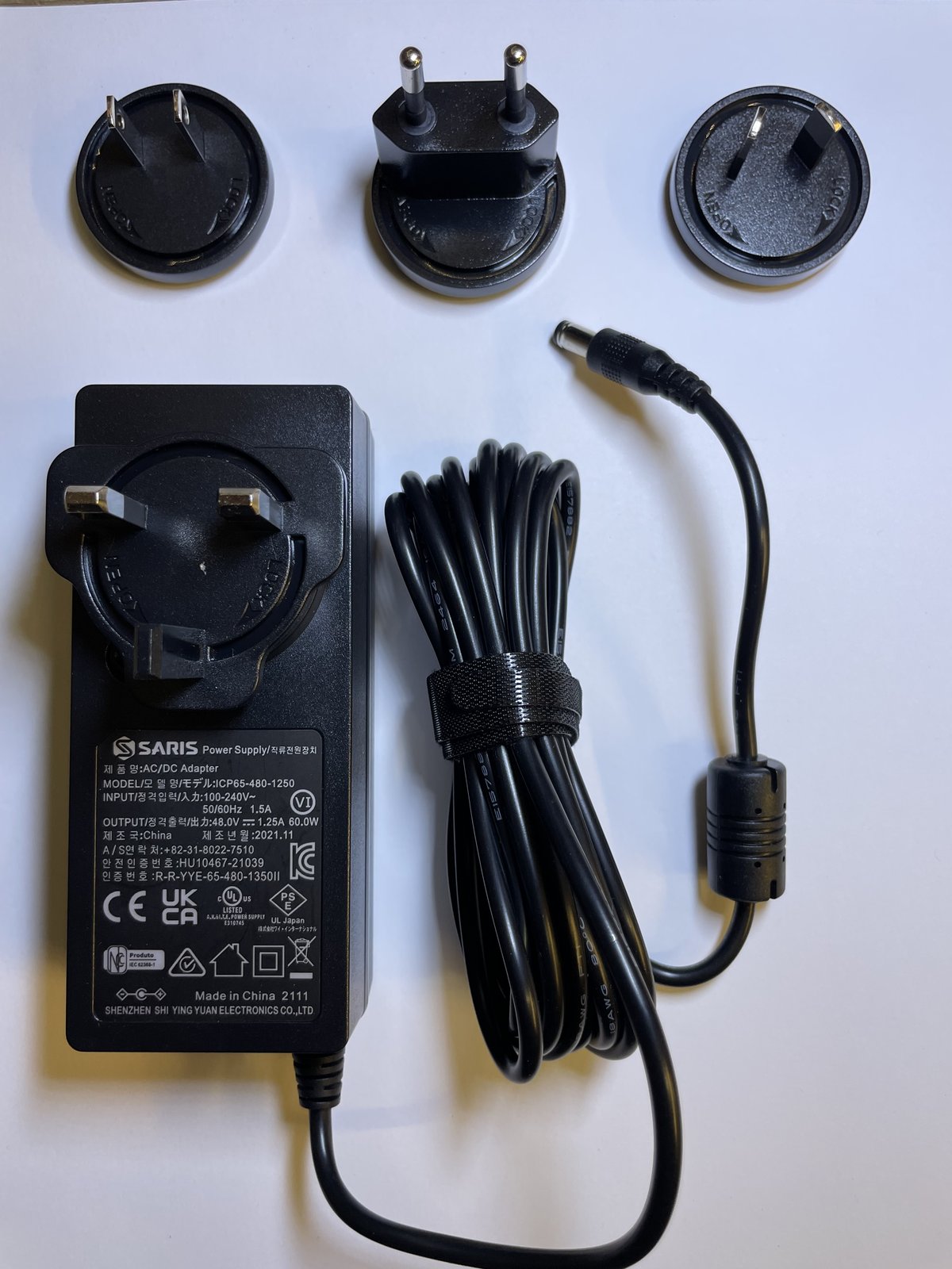 48V AC Adaptor for Saris H3 M2 CycleOps H2 Hammer Magnus Smart Bike Trainer