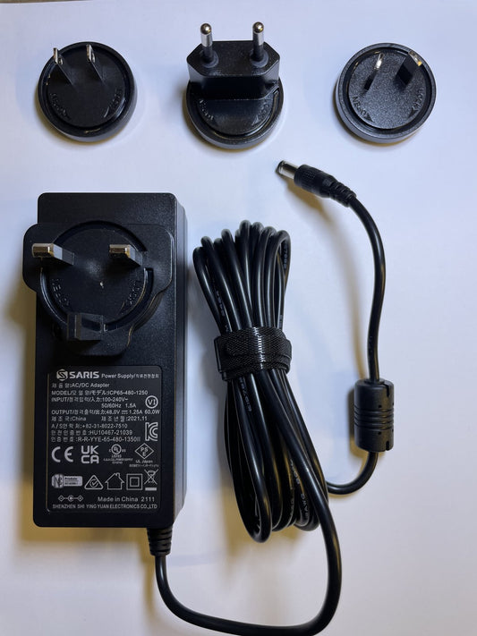 48V AC Adaptor for Saris H3 M2 CycleOps H2 Hammer Magnus Smart Bike Trainer