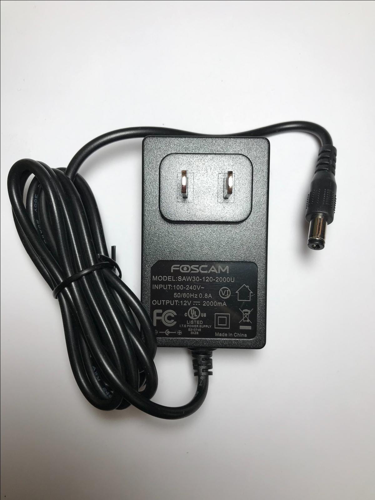 USA Ferguson FRG-R116D Wooden DAB Radio 12V USA AC-DC Switching Adapter New