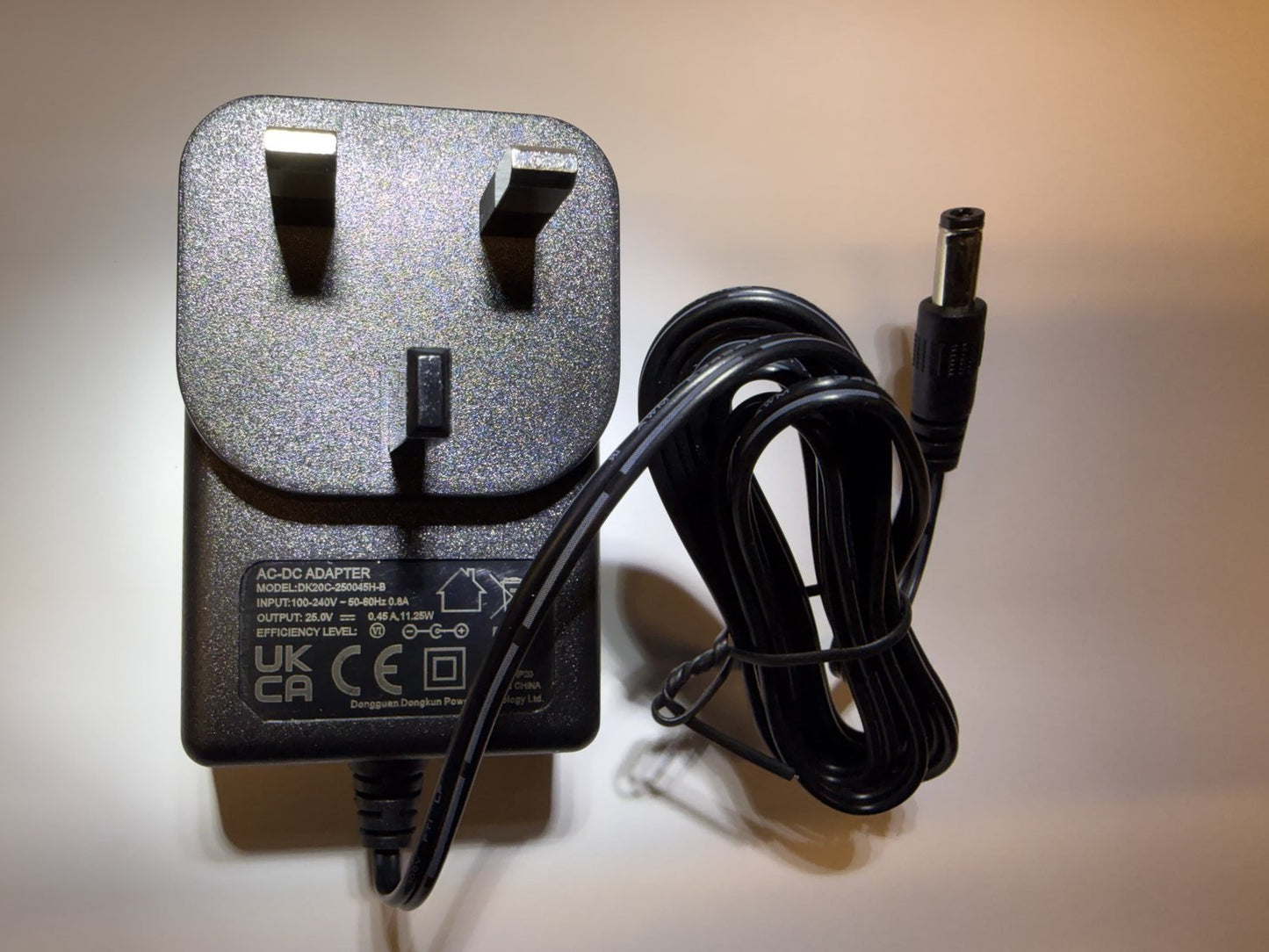 Replacement AC-DC Adaptor Charger for Morphy Richards Supervac Sleek 731005 Vac