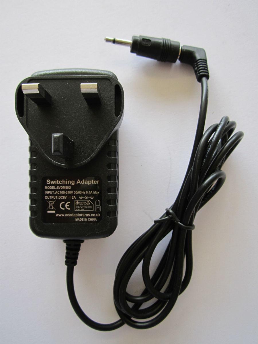 Replacement 6V AC Adaptor for JML Magic Stitch Hand-held Portable Sewing Machine