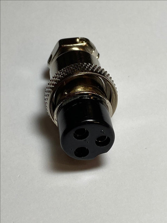 3 Pin Connector MR2443 Mini-DIN 3 Hole Female for AC / DC Adaptor Power Supply