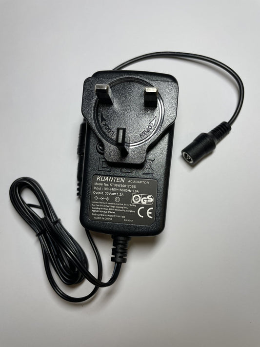 Replacement for 30V 800mA AC Power Adaptor for Xmas Tree European Silver Fir