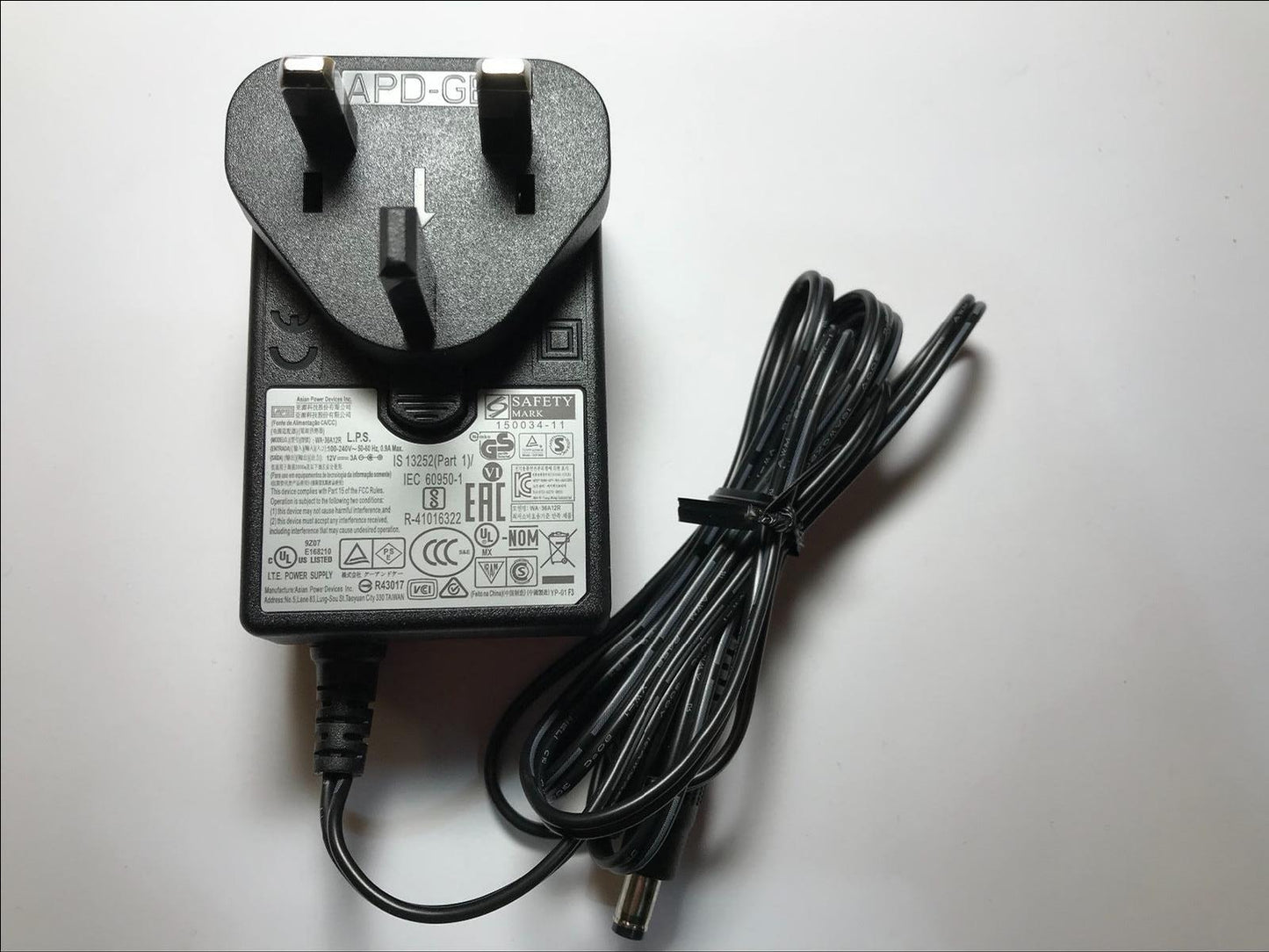 Replacement for 12.0V 2500mA AC Infinity AC/DC Adapter for AC Infinity T8 Fan