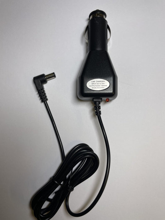 12V-24V to 6V 1.5A 1500mA Car Charger Power Supply CLA 5.5mm x 2.1mm 90 Degree