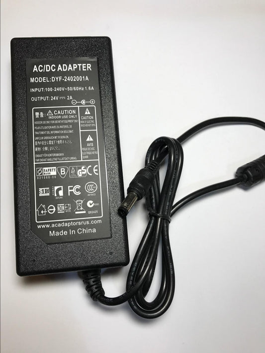 24V 1.75A AC-DC Switching Power Adaptor for Dymo Labelwriter 450 Label Printer