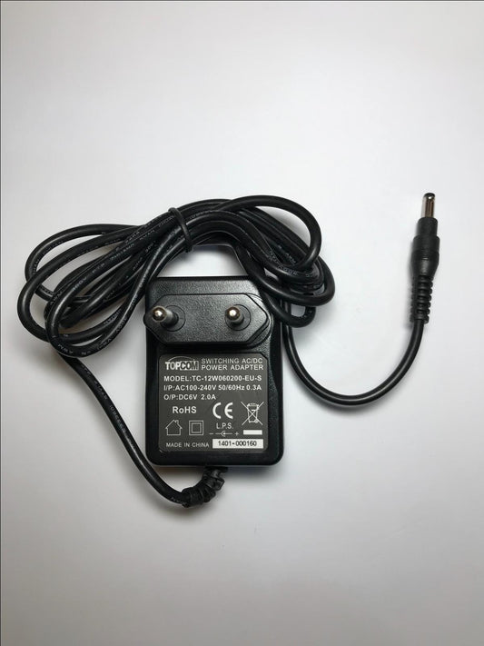 EU Replacement 6V AC Adaptor 4 HEM-7280T-E MIT5s Connect Blood Pressure Monitor
