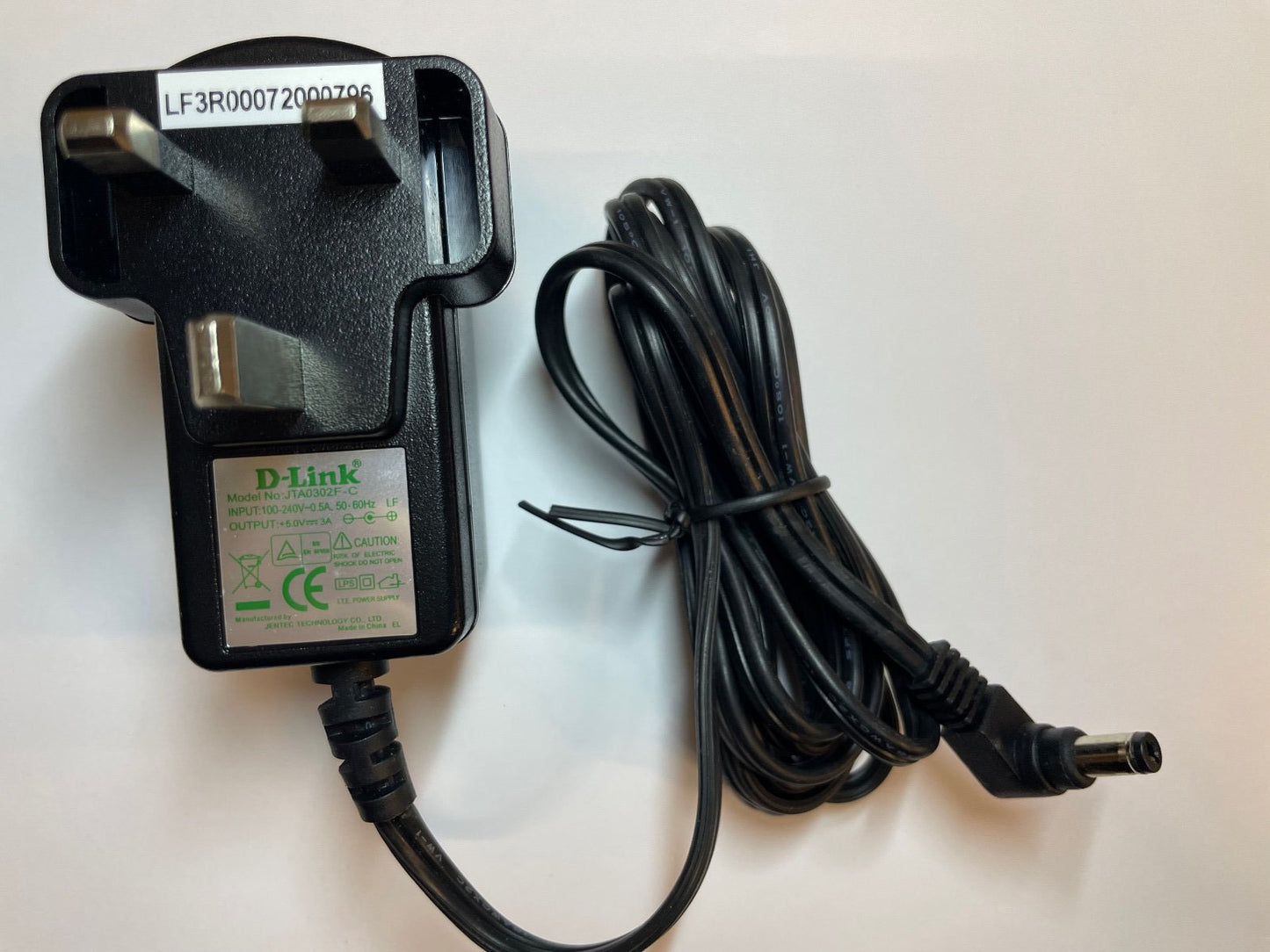 Replacement for 5V 2.4A ITE Power Supply AC Adaptor HK-AB-050A240-DK UK Plug