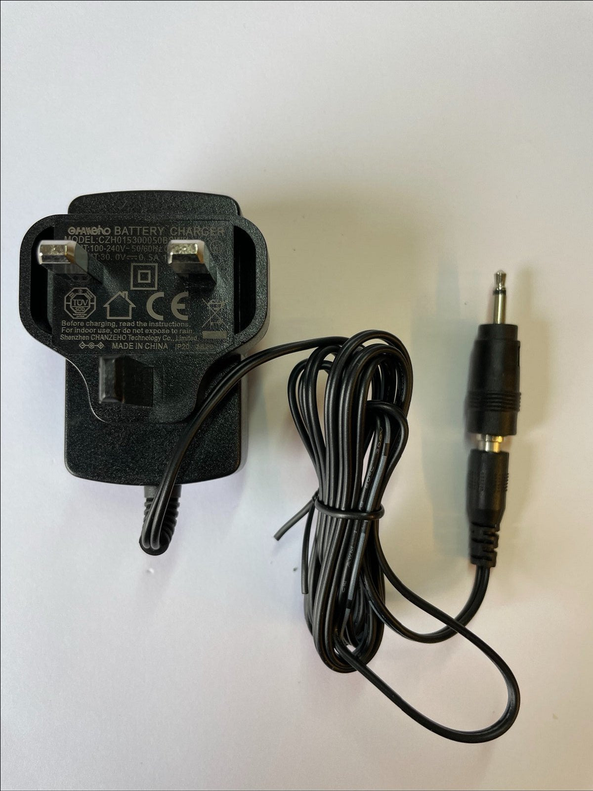 30V Replacement for 28V 100mA AC-DC Adaptor Power Supply with 3.5mm Male Tip