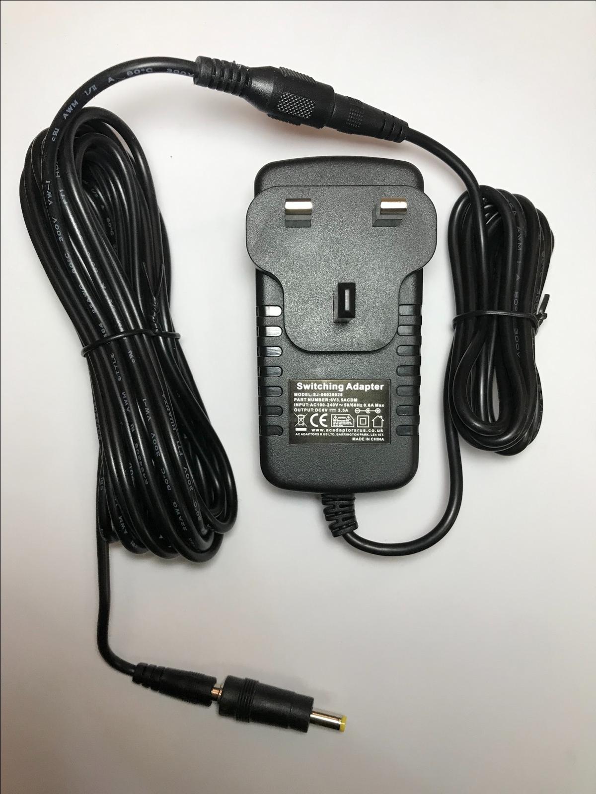 6.5M Replacement for 5.9V 2A AC-DC Power Adaptor for Model HH0012G-059200-AE