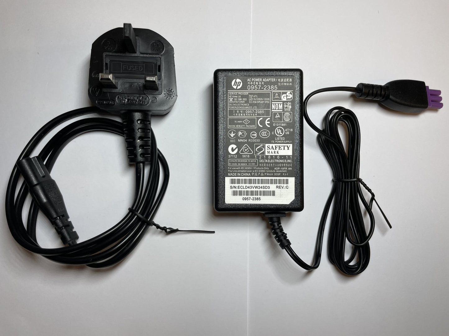 Original 22V HP Deskjet 2544 2620 All-in-One Printer AC Adapter Power Supply