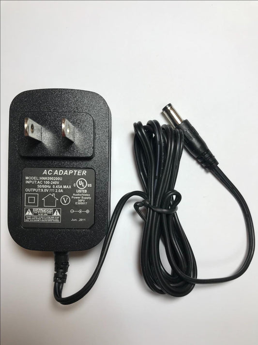 USA 9.0V 2.0A 9V 2A AC-DC Switching Adaptor Power Supply 5.5mm x 2.1mm / 2.5mm