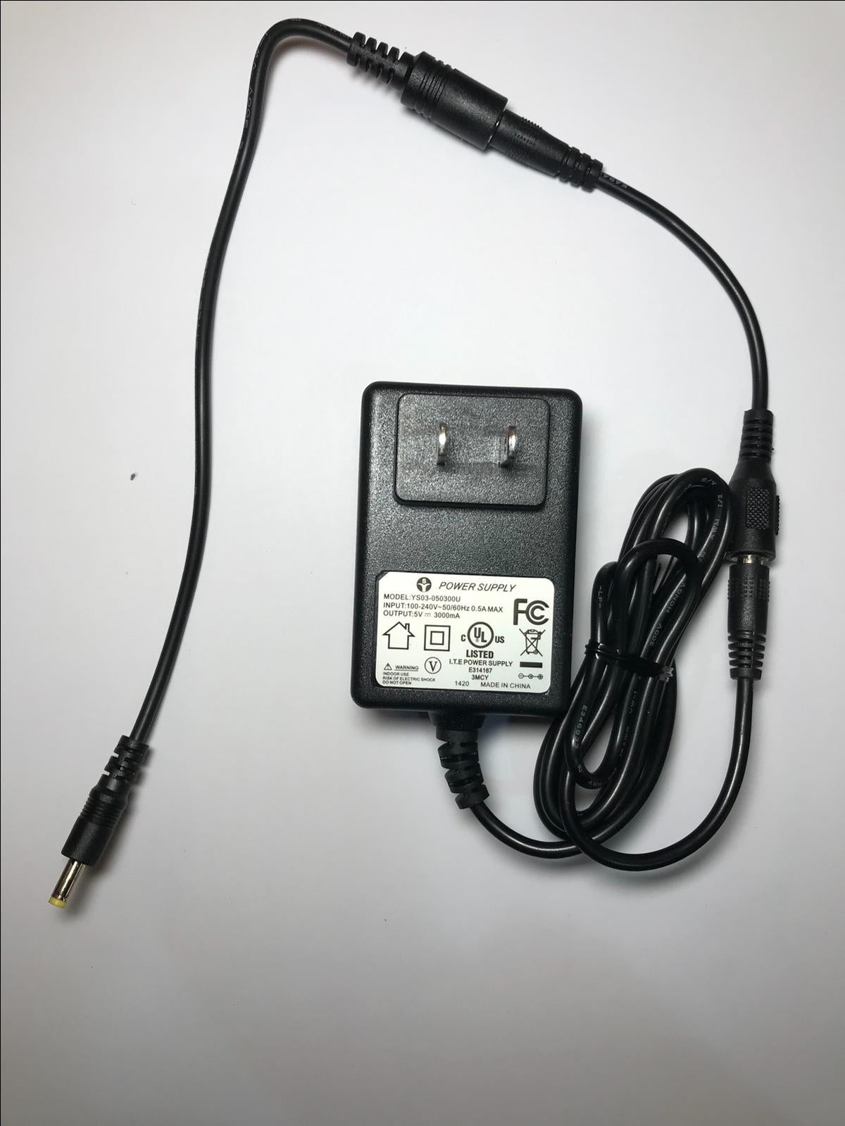 USA Replacement 5V 3A AC-DC Adaptor Power Supply for APD Wyse 3040 8KV5W