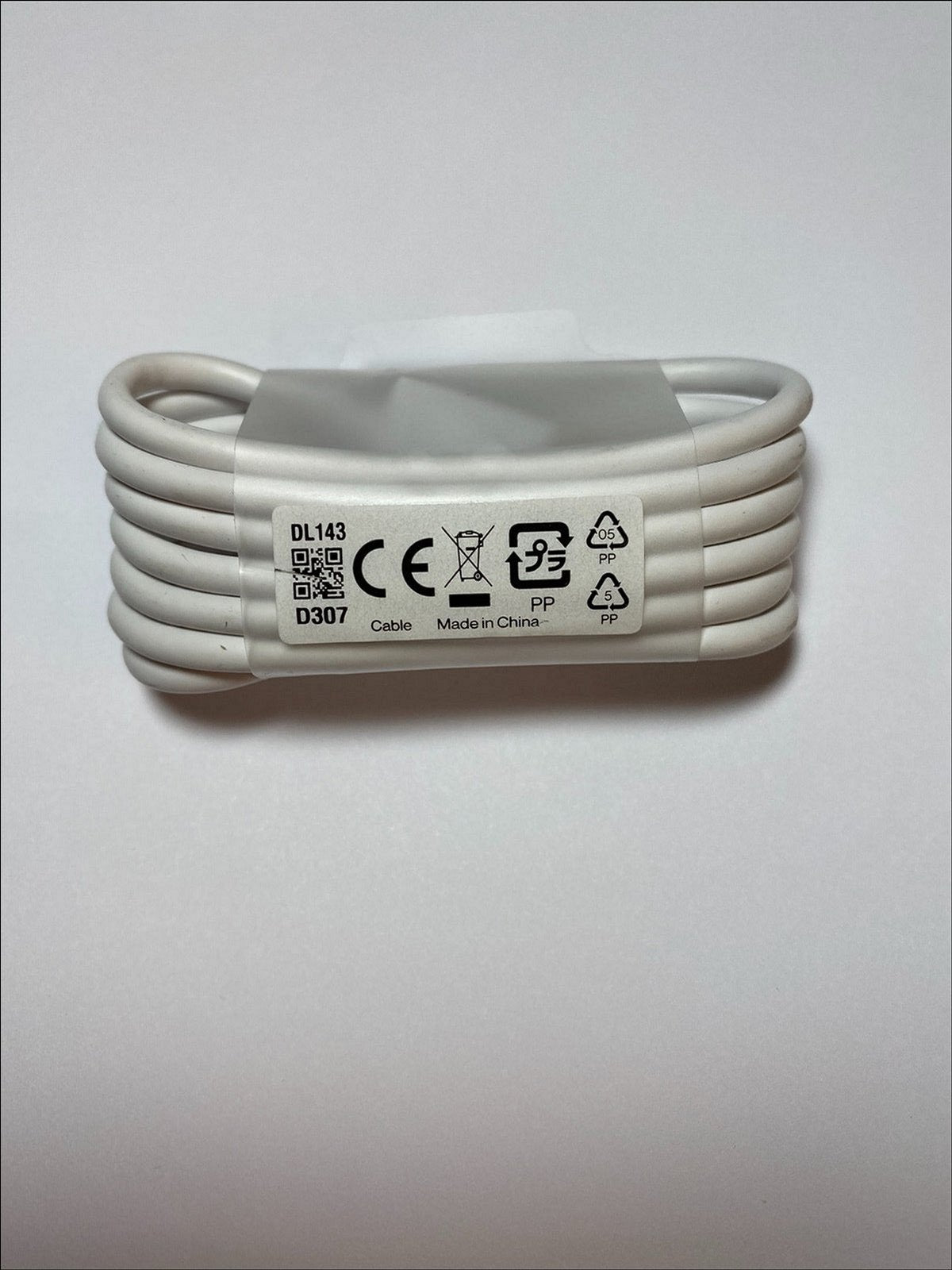 Replacement White USBC USB-C USB Cable Lead for Charging OPPO A53 Smartphone