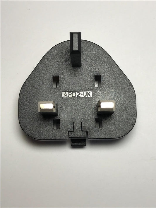 UK Slide Attachment Plug for APD Asian Power Devices Adaptor WB-18R12R APD2-UK
