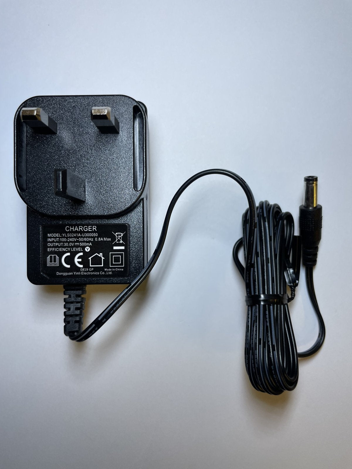 Replacement for 30V 0.45A AC-DC Adaptor Charger Model BX-3000450