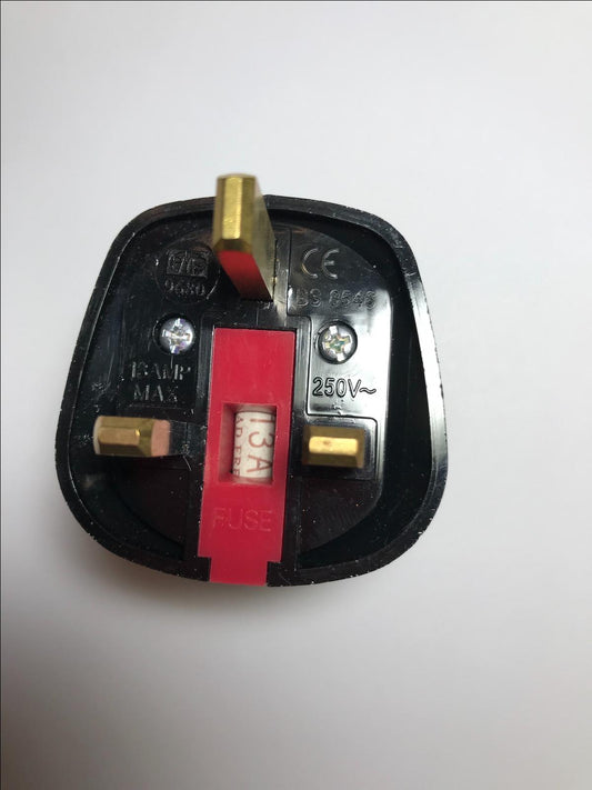 EU 2 Pin SCHUKO Adaptor Convertor to UK 3 Pin Plug Travel Conversion