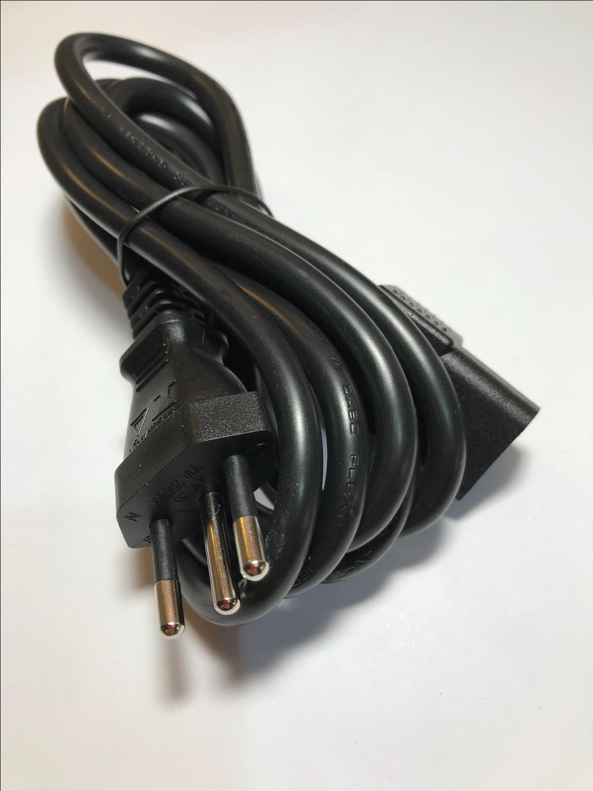 Swiss C13 IEC Kettle Lead Power Cable Mains Cord 54-371266-02 100772882