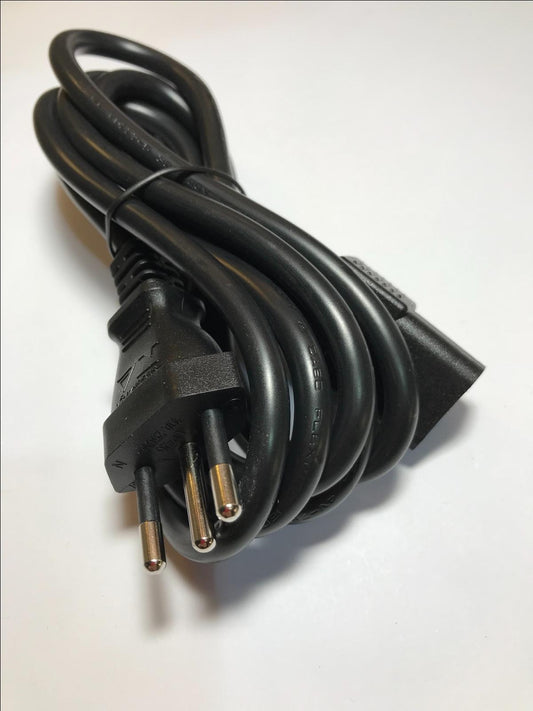 Swiss C13 IEC Kettle Lead Power Cable Mains Cord 54-371266-02 100772882