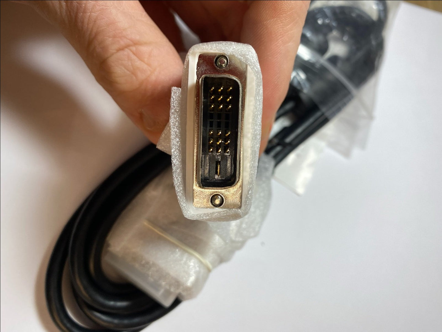 New 6715009011-20 DELL DVI Monitor Cable 6ft Lead