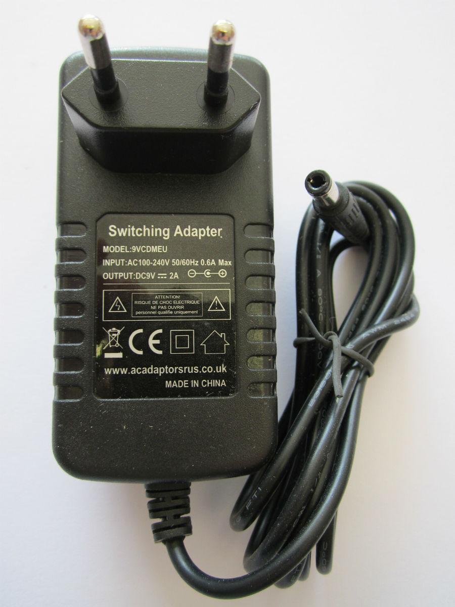 REPLACEMENT FOR PLUG IN AC-DC ADAPTOR MODEL 9150 E 9V DC 150mA EU