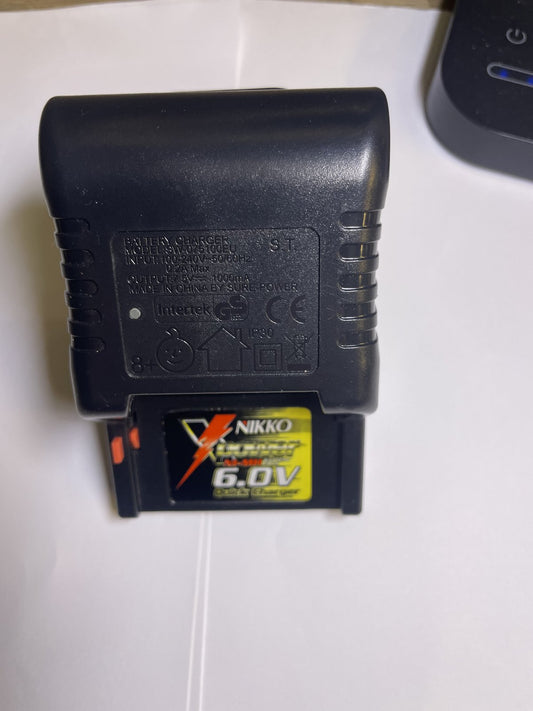 EU NIKKO 6.0V Quick Charger 7.5V 1000mA for SCS0751000GB NI-MH Battery Pack