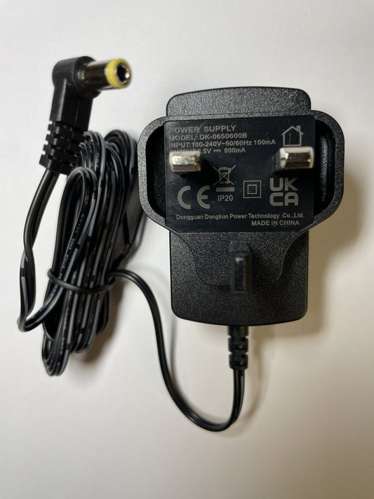 Replacement 6.5V 600mA AC Adaptor Power Supply for C39280-Z4-C608 GIGASET PHONE