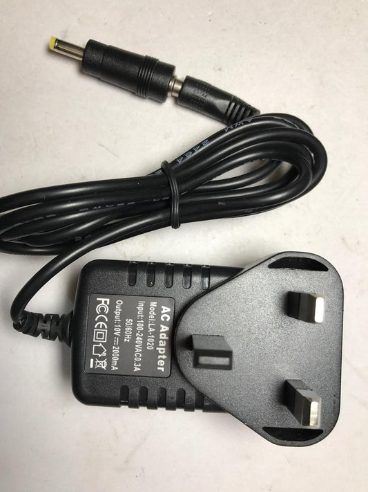 Replacement for 10V 1.5A AC Adaptor for Blaupunkt Bluetooth Speaker 129496692