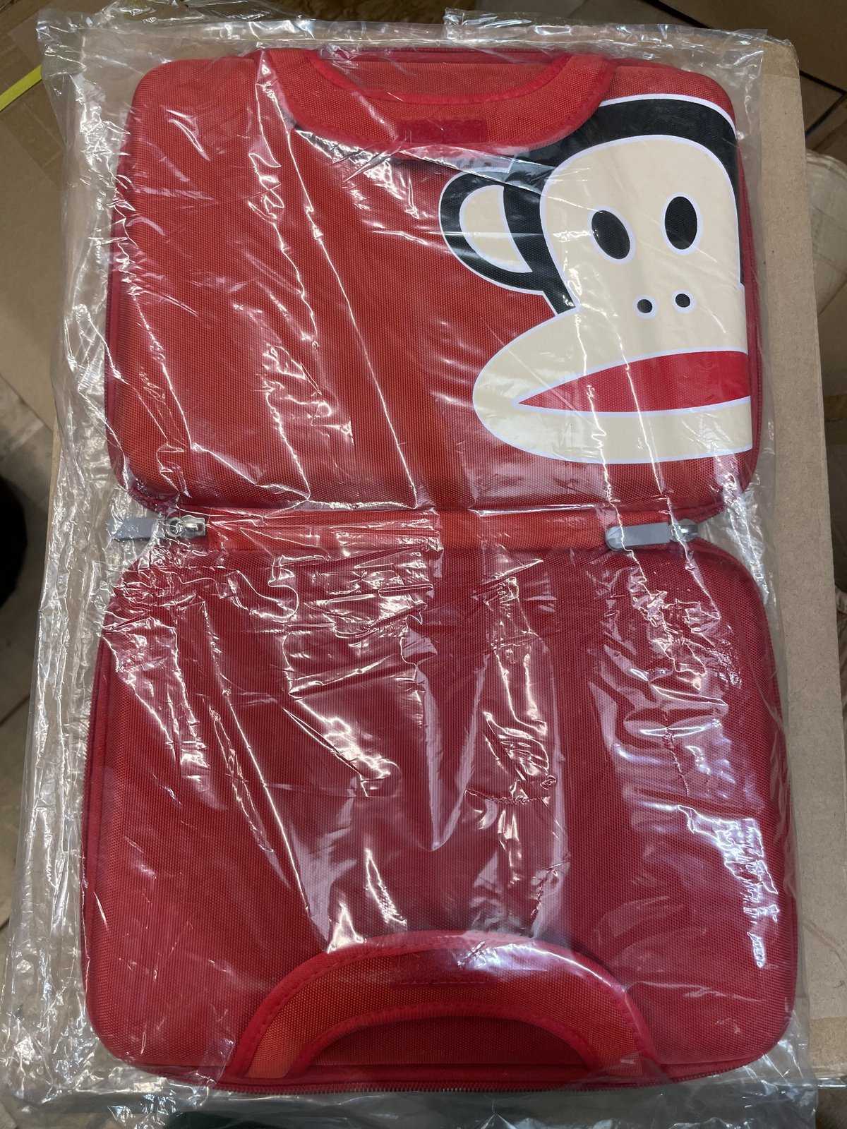 BULK JOBLOT CARBOOT 20 X Red Monkey Hard Shell Carry Case/Bag for iPad Tablet